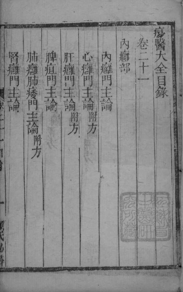 疡医大全  卷21